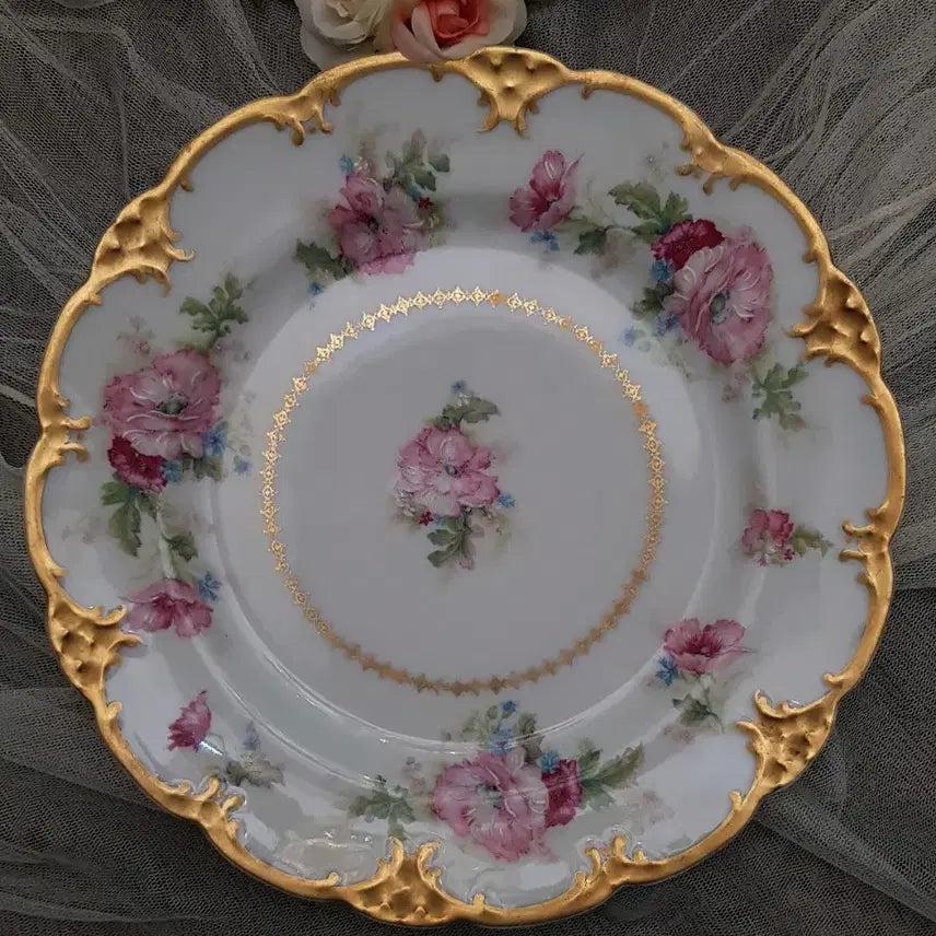 [BUNJANG] Haviland Limoges Enamel Painting Dinner Plate / 프랑스하빌랜드 리모즈