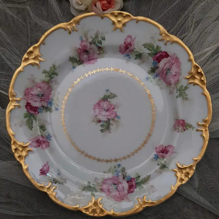 [BUNJANG] Haviland Limoges Enamel Painting Dinner Plate / 프랑스하빌랜드 리모즈(오늘특가세일)