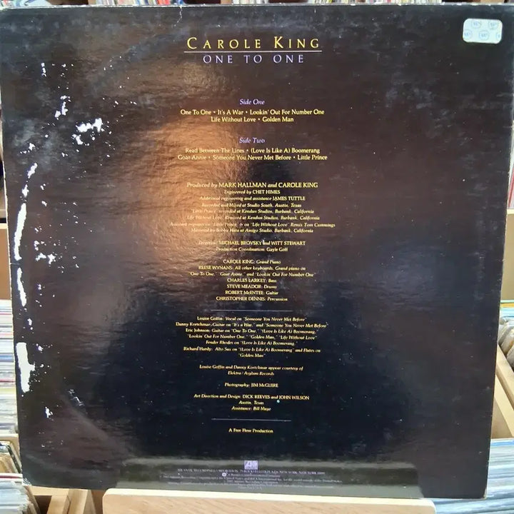 [BUNJANG] Carole King One to One LP Vinyl Album / 소장가치 캐롤 킹 One to One LP 앨범 할인