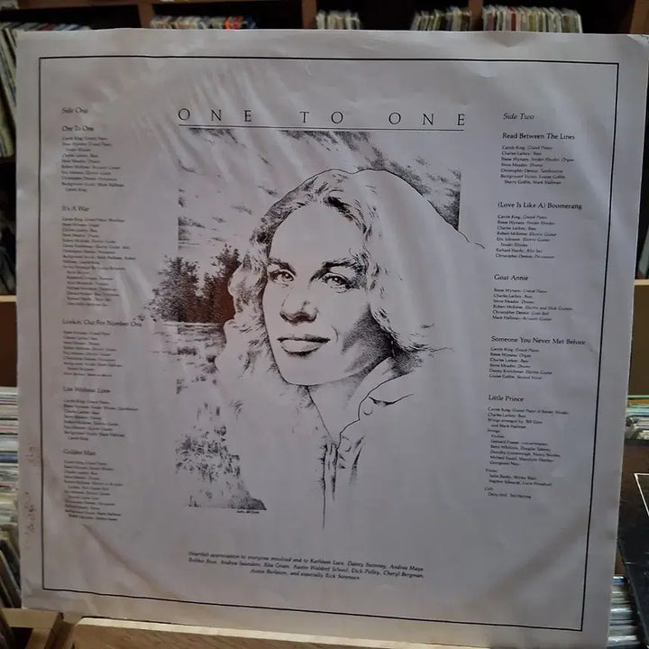 [BUNJANG] Carole King One to One LP Vinyl Album / 소장가치 캐롤 킹 One to One LP 앨범 할인
