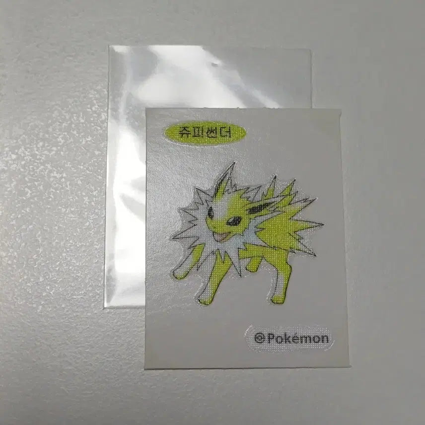 [BUNJANG] Pokemon 30th Anniversary Artwork Sticker Set / (교환) 포켓몬스터 30주년 아트웍 띠부씰