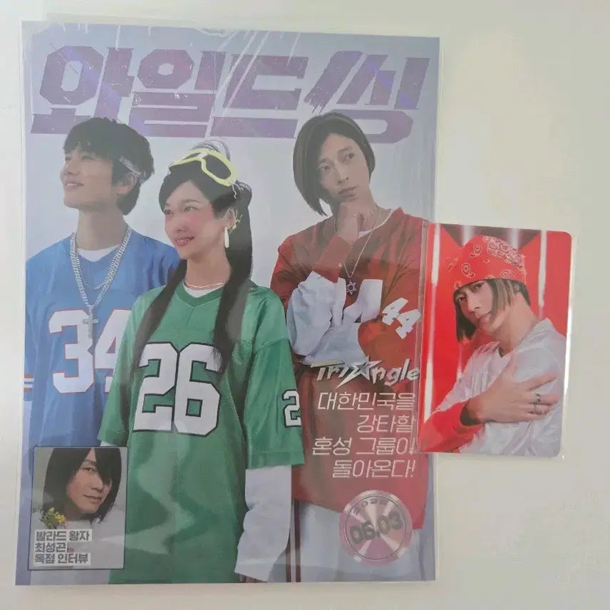 [BUNJANG] Wild Thing Lucky Draw Art Card Photocard Set (4 types) / 와일드씽 롯데시네마 특전 아트카드 포토카드(4종) 일괄
