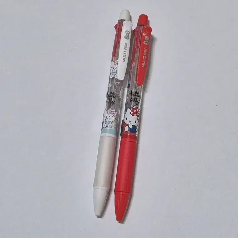 [BUNJANG] Sanrio Hello Kitty Classic Multi-Pen (Mechanical Pencil + Red + Black) / 고전 키티 멀티펜(샤프+빨강+검정)