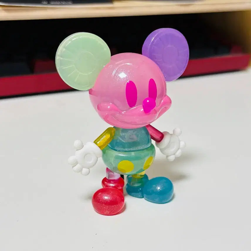 [BUNJANG] Pop Mart Disney Rainbow Hard Candy Mickey Figure / 팝마트 디즈니 레인보우 하드캔디 미키