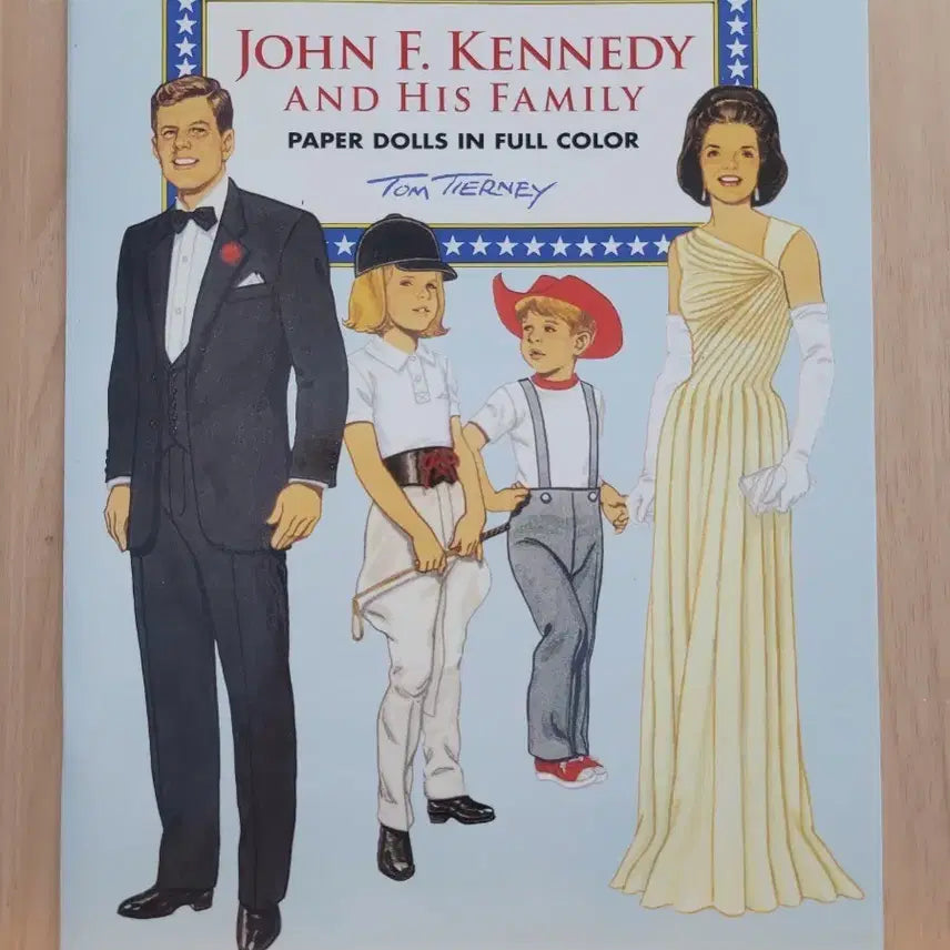 [BUNJANG] Tom Tierney John F. Kennedy and Family Paper Dolls / 종이 인형 paper doll 존 F 케네디