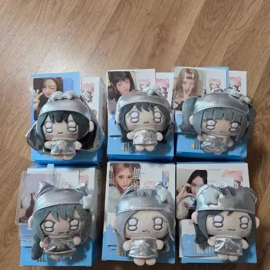 [BUNJANG] IVE Petit Plush Secret Petitib Set / 아이브 쁘띠인형 시크릿 쁘띠브 6종세트 판매