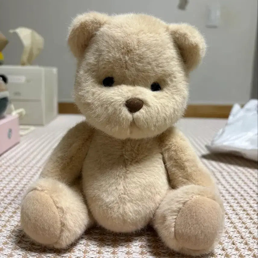 [BUNJANG] Authentic Teddy Tails Lina Bear 2.0 Basic Milk Tea Small / 정품 테디테일즈 리나베어 2.0 베이직 밀크티 스몰 사이즈