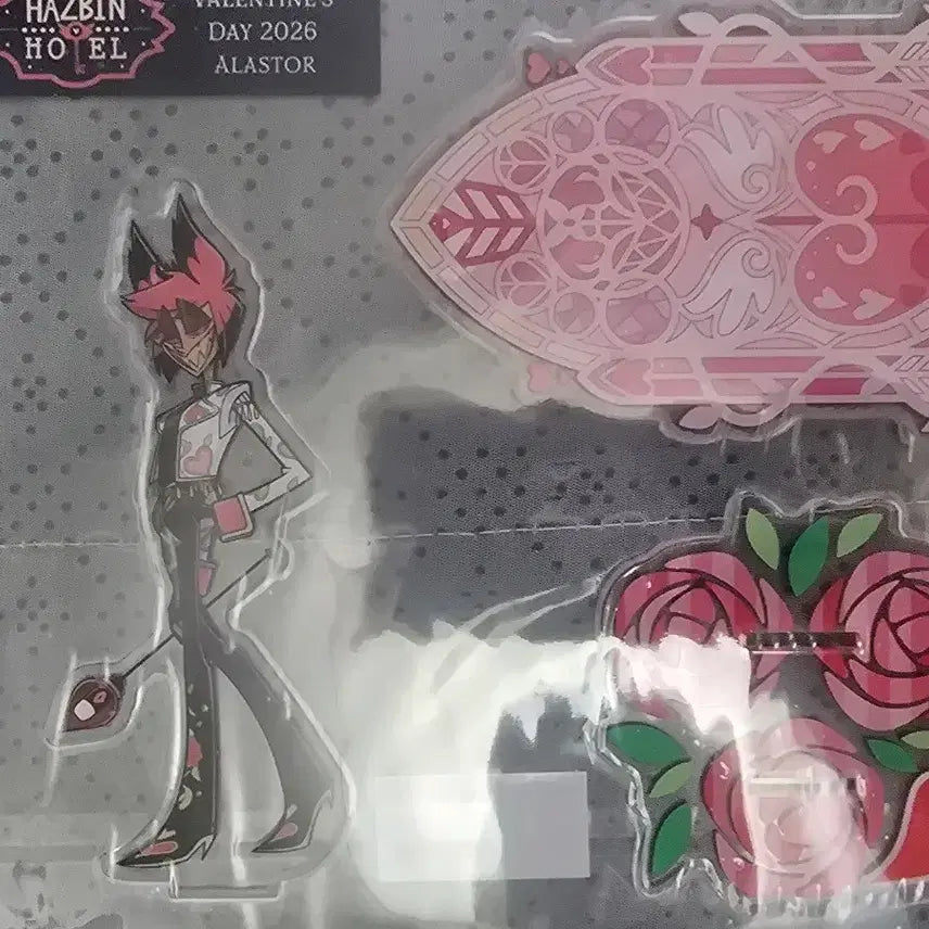 [BUNJANG] Hazbin Hotel Alastor Acrylic Stand / 해즈빈 호텔 발렌타인 알래스터  아크릴 스탠드