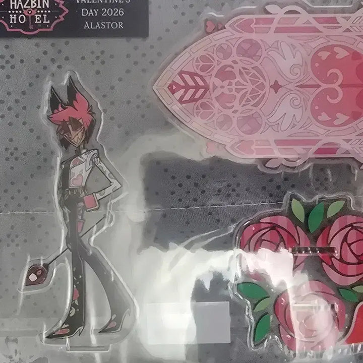 [BUNJANG] Hazbin Hotel Alastor Acrylic Stand / 해즈빈 호텔 발렌타인 알래스터  아크릴 스탠드
