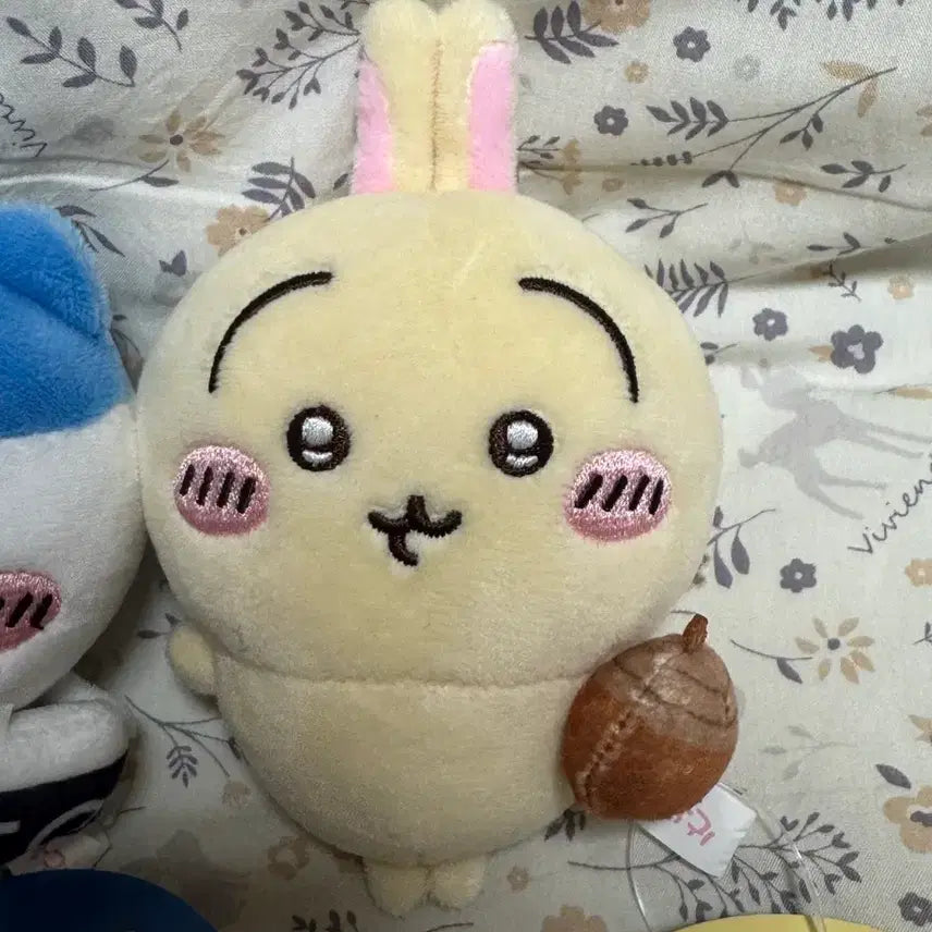[BUNJANG] Monjakkui Usagi, Hachiware Keyring Set / 먼작귀)우사기, 하치와레 키링 세트.
