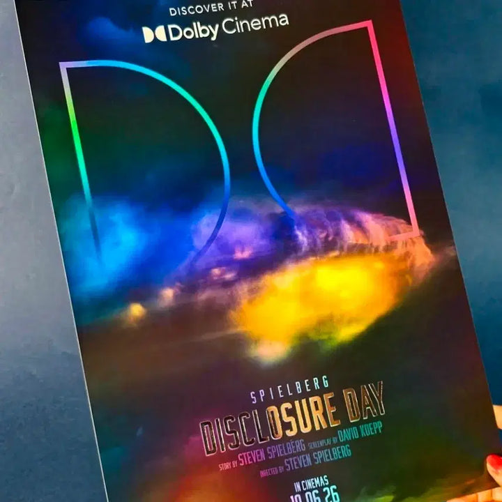 [BUNJANG] Disclosure Day Dolby Cinema Poster / 디스클로저데이 돌비 포스터 돌비시네마 메가박스 굿즈 특전