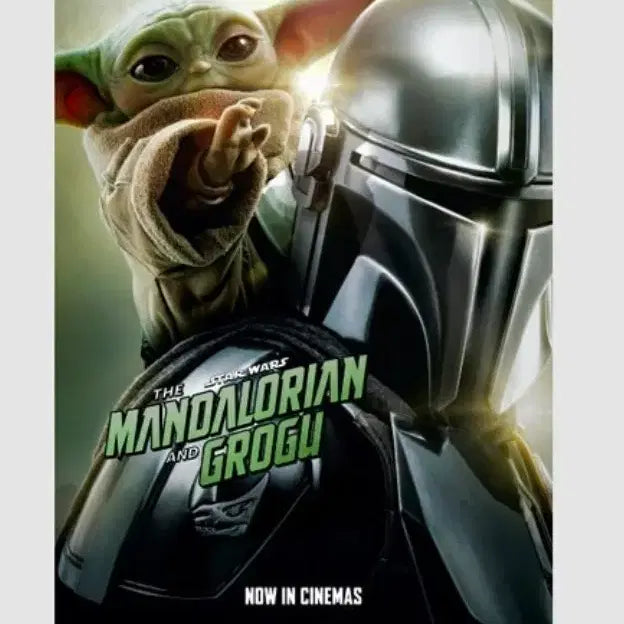 [BUNJANG] Mandalorian and Grogu Poster + Ballpoint Pen Bundle Set / 일괄)만달로리안과 그로구 포스터+볼펜