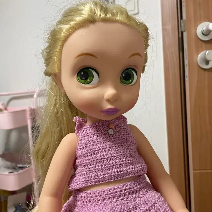 [BUNJANG] Disney Authentic Rapunzel Baby Doll / 디즈니 정품 라푼젤 베이비돌