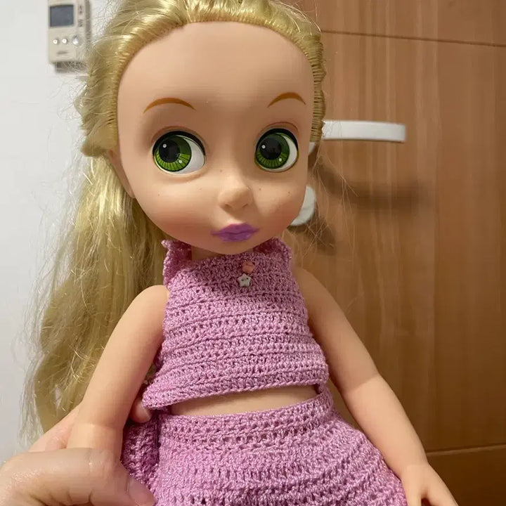 [BUNJANG] Disney Authentic Rapunzel Baby Doll / 디즈니 정품 라푼젤 베이비돌