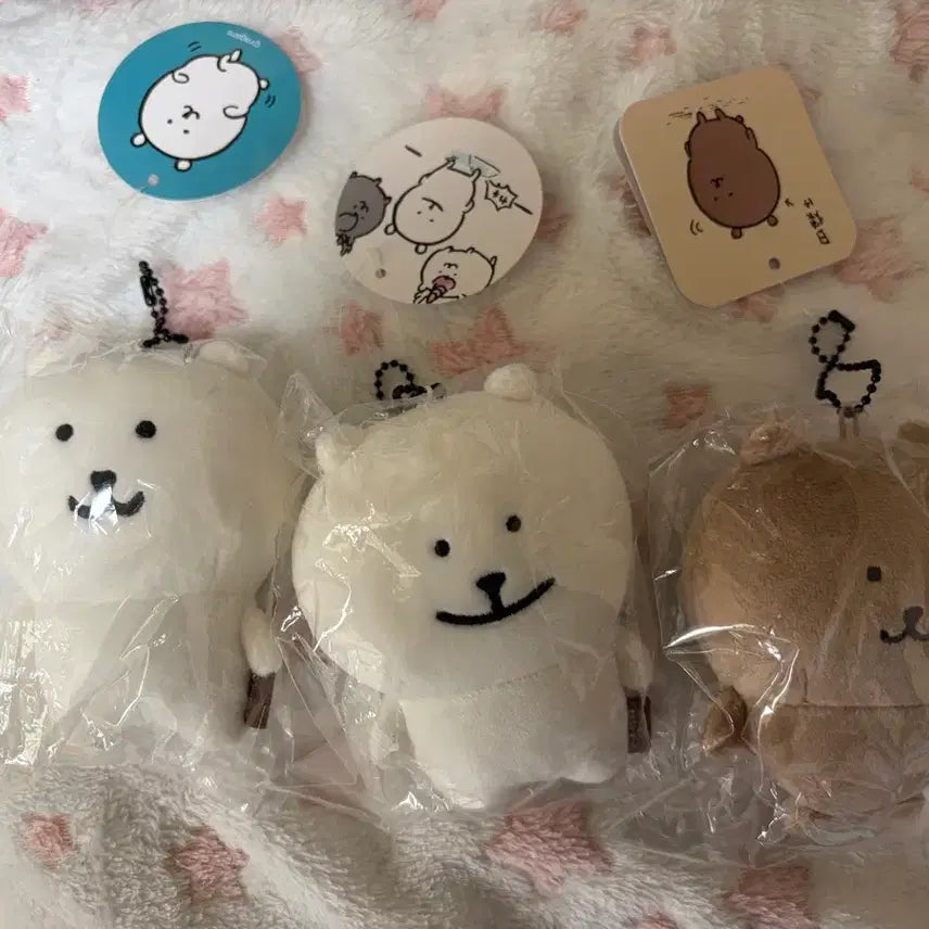 [BUNJANG] Nongdamgom Mascot Bundle Set (Standard &amp; Tanning) / 일괄)농담곰 마스코트 기본농담곰 눙담곰 태닝농담곰 담곰이