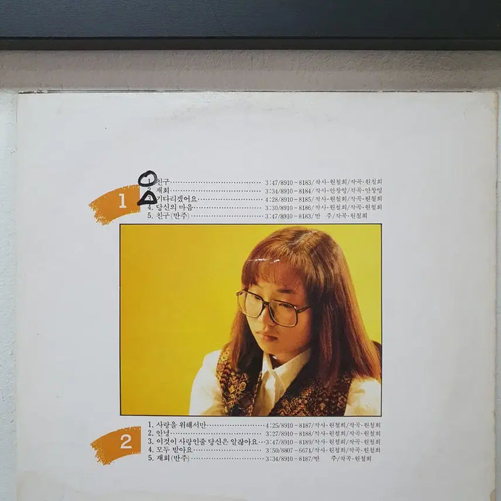 [BUNJANG] Park Hee-kyung 1989 LP / 박희경 LP  1989 지구레코드