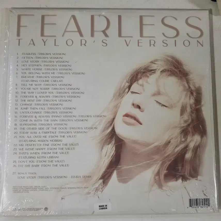 [BUNJANG] Taylor Swift Fearless (Taylor&