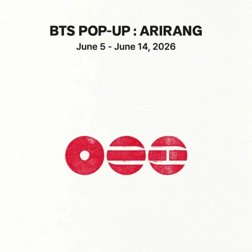 [BUNJANG] BTS ARIRANG HYBE BUSAN POP-UP Proxy Purchase / 방탄 아리랑 하이브과 부산 팝업 대리구매합니다.