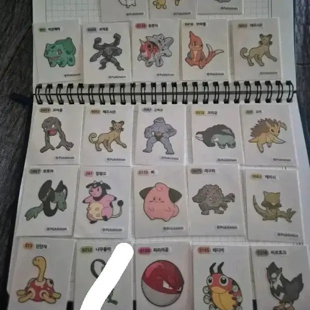 [BUNJANG] Pokemon Sticker Collection / 포켓몬띠부씰