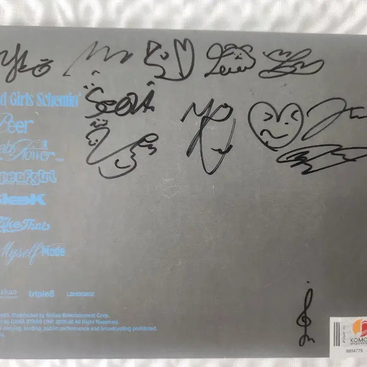 [SOLD OUT] [BUNJANG] TripleS Hand-Signed Assemble26 Album (Non-Sale Edition) / 트리플에스 친필 사인 앨범 비매