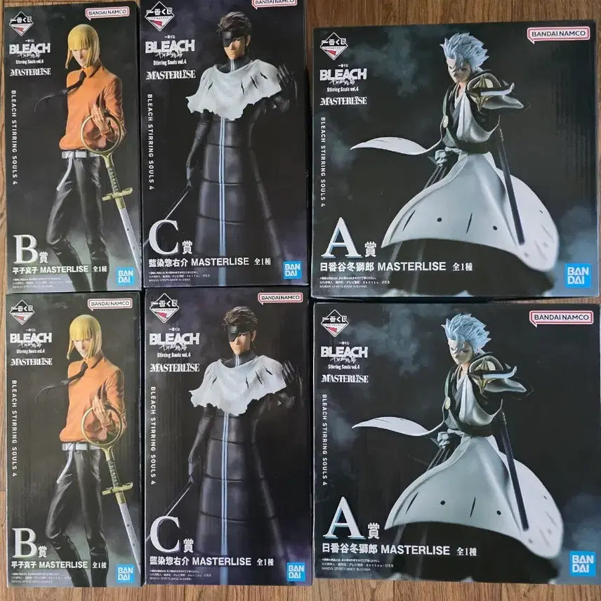 [BUNJANG] Ichiban Kuji Bleach A, B, C Prize Set Sealed / 제일복권 블리치 쿠지 A, B, C상 셋트 미개봉현물