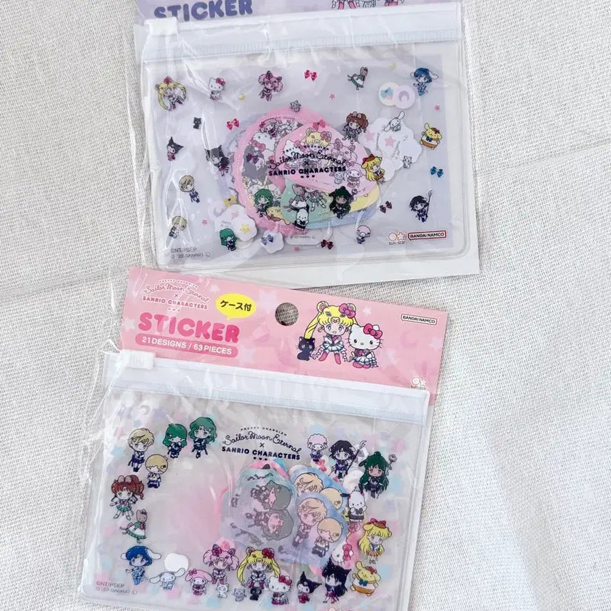[BUNJANG] Sanrio Sailor Moon Sticker Set / 산리오 세일러문 조각스티커 세트판매