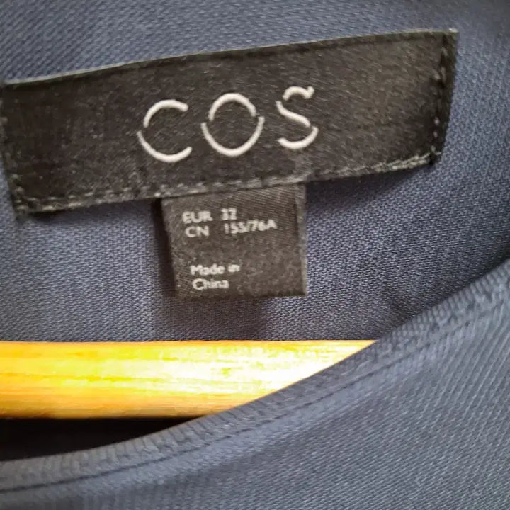 [BUNJANG] COS Navy Pleated Long Dress / COS 원피스 네이비