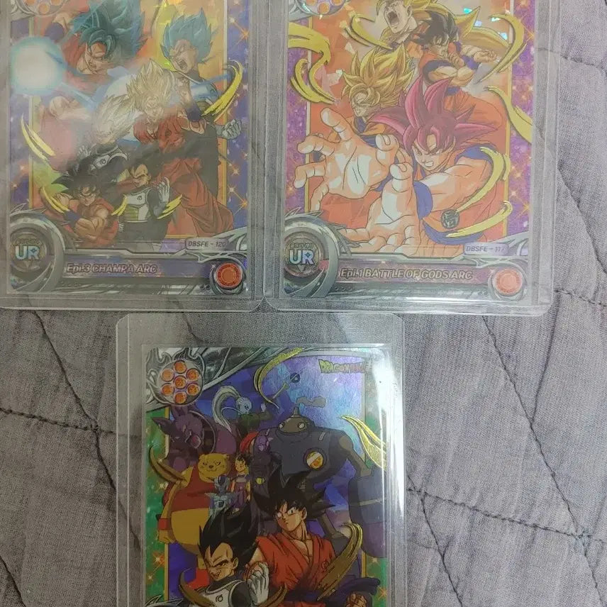 [BUNJANG] Dragon Ball Super Collectible Card UR (117, 120, 121, 123, 125) / 117 120 121 드래곤볼 슈퍼 콜렉트 카드 UR