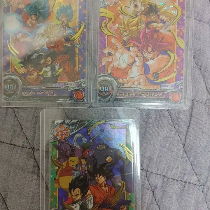 [BUNJANG] Dragon Ball Super Collectible Card UR (117, 120, 121, 123, 125) / 117 120 121 드래곤볼 슈퍼 콜렉트 카드 UR