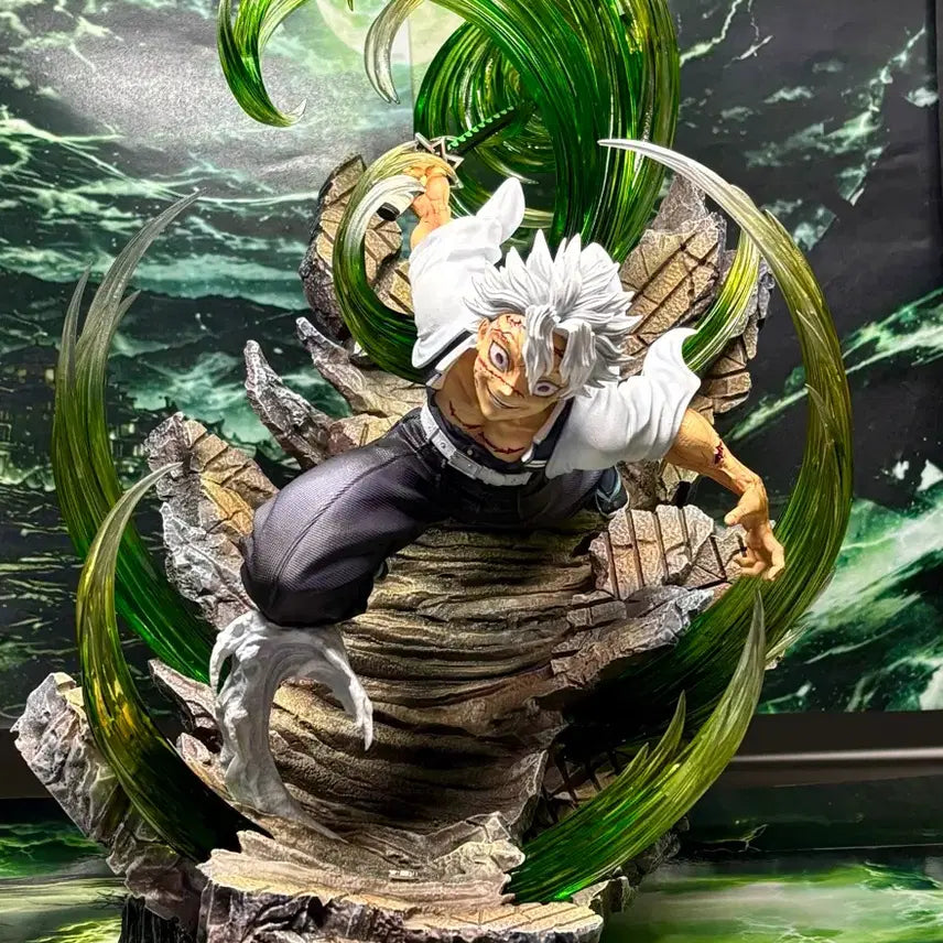 [BUNJANG] Kimetsu no Yaiba Shinazugawa Sanemi Resin Statue / 귀멸의칼날 레진 유킹 사네미