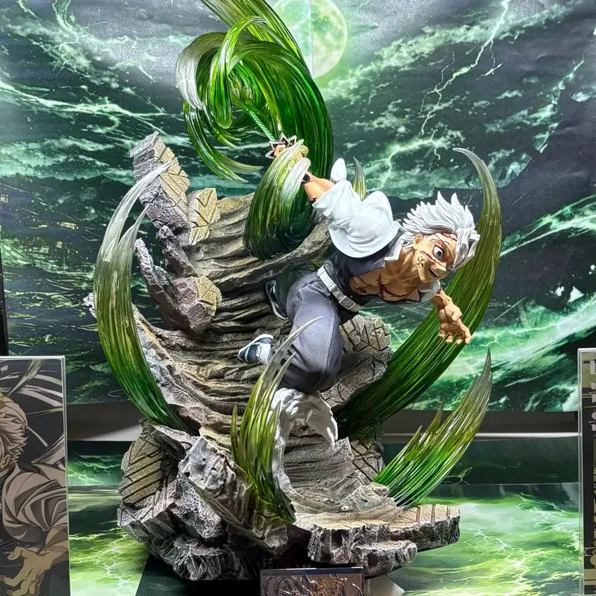 [BUNJANG] Kimetsu no Yaiba Shinazugawa Sanemi Resin Statue / 귀멸의칼날 레진 유킹 사네미