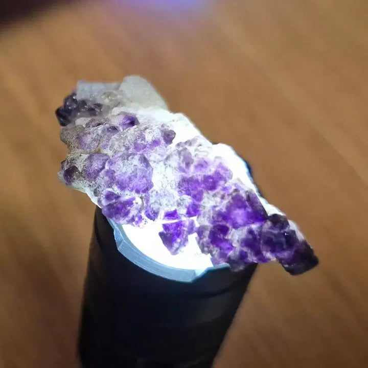 [BUNJANG] Rare Tanzanian Mondo Celestial Amethyst Rough Crystal Mineral Specimen / 특가 희귀! 탄자니아 몬도 엘레스티얼 자수정 원석 광물 결정