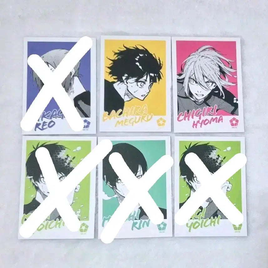 [BUNJANG] Blue Lock Original Art Original Store Lucky Draw Photocard / 블루록 원화 os 팝업 특전 포카 교환, 판매