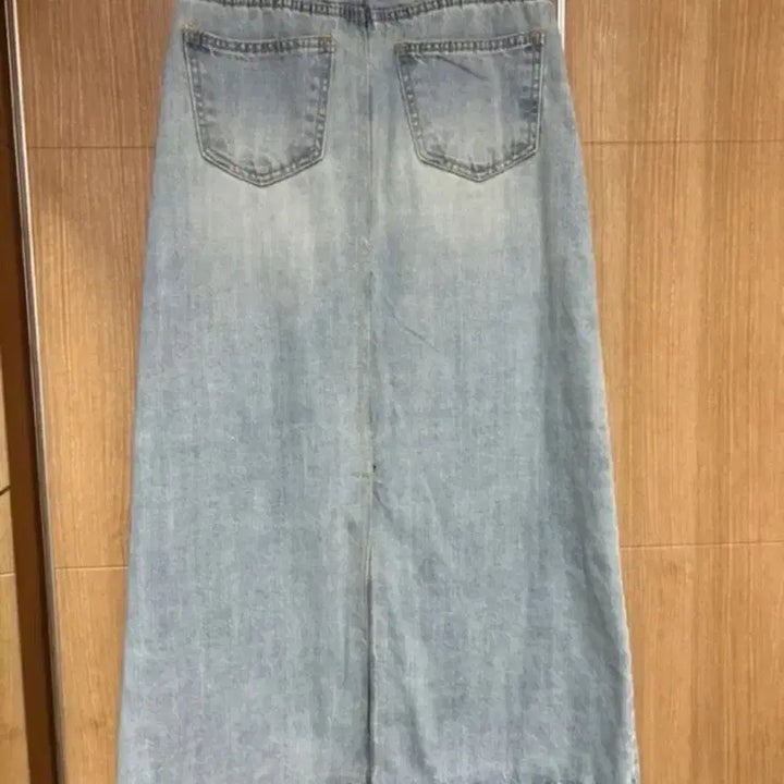 [BUNJANG] Light Blue Denim Skirt / 연청치마