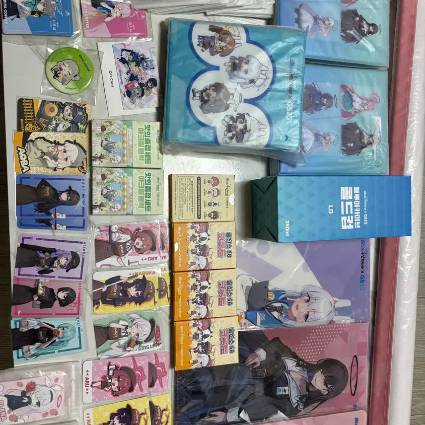 [BUNJANG] Blue Archive Collaboration Merchandise Bundle Set / 블루아카이브 콜라보 경품 일괄판매