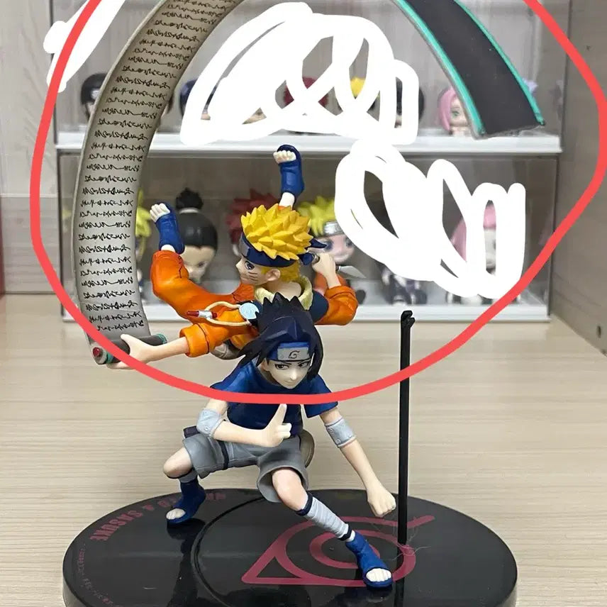 [BUNJANG] Naruto Sasuke Childhood Gem Figure / 나루토 사스케 유년기 gem 피규어