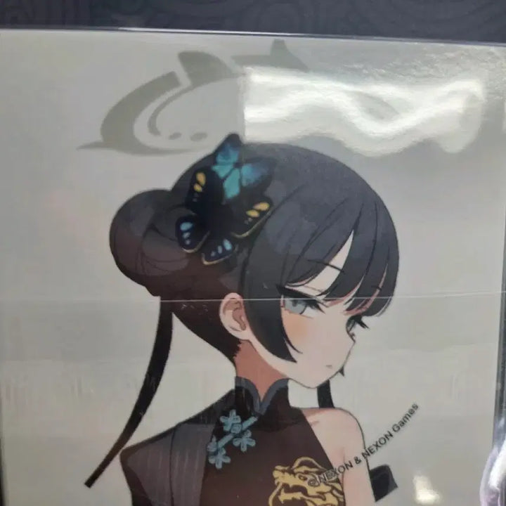 [BUNJANG] Blue Archive Kisaki Mother-of-Pearl Acrylic Keyring (Sealed) / 미개봉) 블루아카이브 키사키 자개 아크릴 키링
