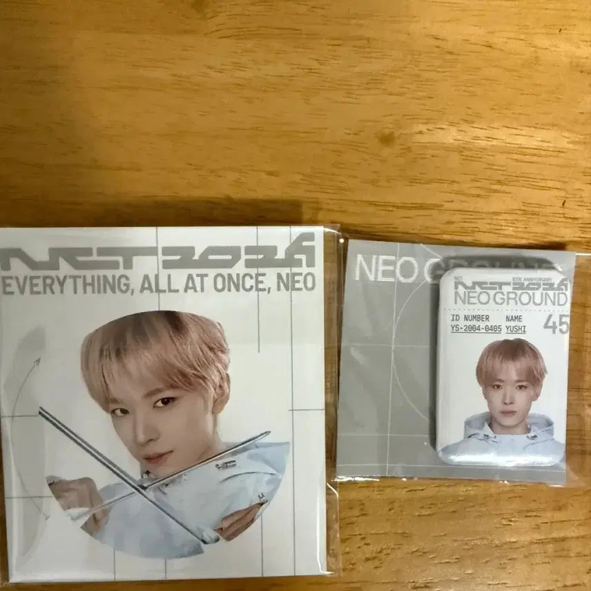 [BUNJANG] NCT WISH Yushi Neoground Badge Set / 엔시티위시 유우시  네오그라운드 뱃지 세트