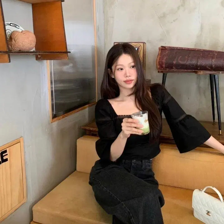 [BUNJANG] ONT Giselle Blouse S / 온트 지젤블라우스 S