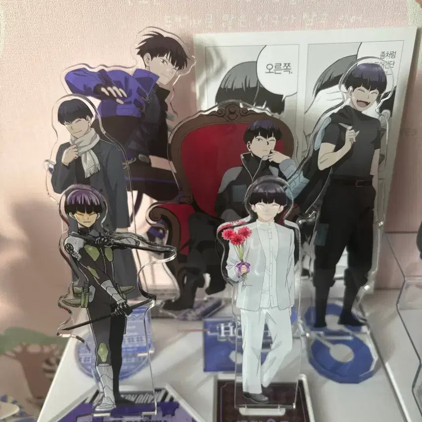 [BUNJANG] Kaiju No. 8 Hoshina Acrylic Stand Bundle Set / (오늘만6.6) 괴수8호 호시나 아크릴 일괄판매