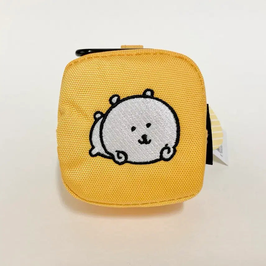 [BUNJANG] Nongdamgom Embroidered Pouch (7cm) / 농담곰 자수 파우치 (7cm)