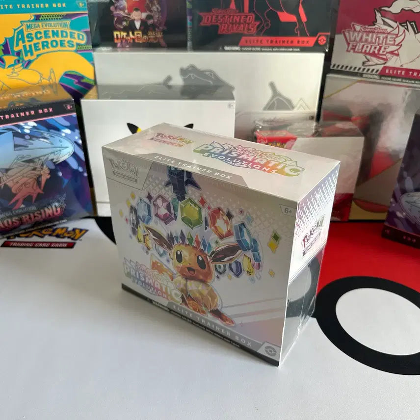 [BUNJANG] Pokemon TCG Scarlet &amp; Violet Prismatic Evolutions Elite Trainer Box (North American Edition) / 북미판 포켓몬 프리즈메틱 에볼루션 ETB