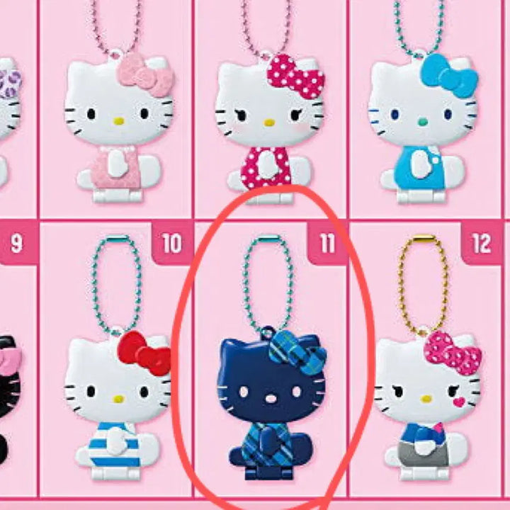 [BUNJANG] Sanrio Hello Kitty Mirror Collection Keyring / 헬로키티 미러컬렉션 키링