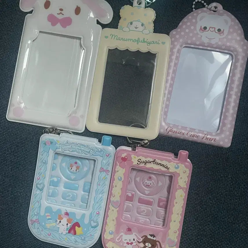 [BUNJANG] Sanrio Sugar Bunnyes Marshmallow Y2K Whipping Deco Case / 산리오 포카홀더 슈가바니즈 슈가버니즈 마슈마로 Y2K 휘핑 데코 케이스
