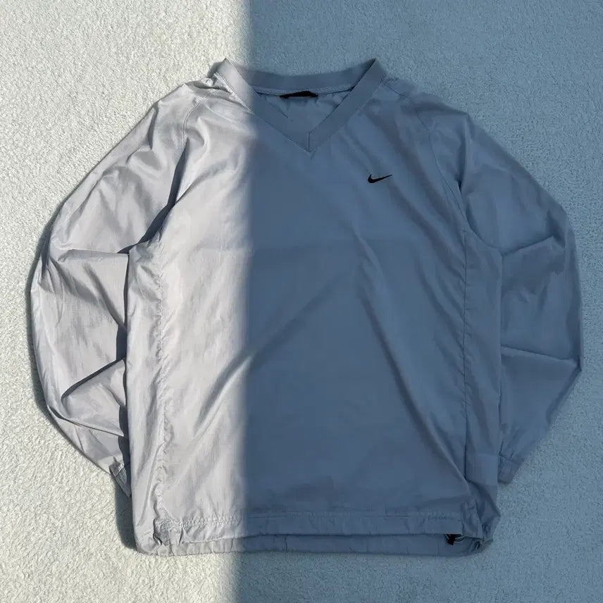[BUNJANG] Nike Gray Solo Swoosh Warm-up Jacket / 나이키 그레이 솔로 스우시 웜업