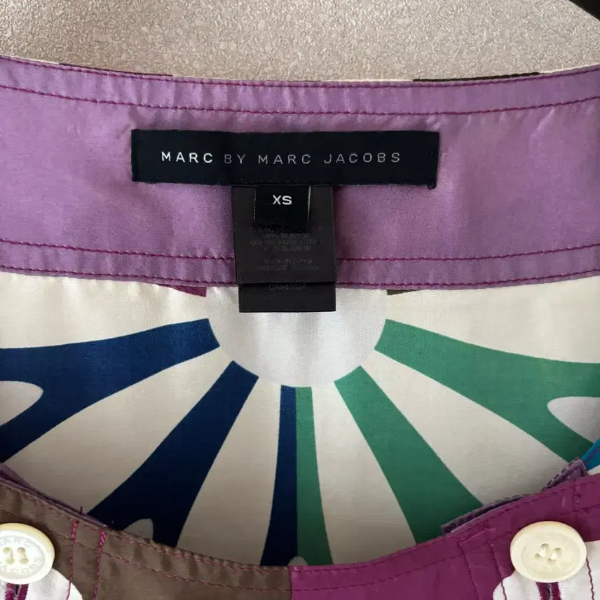 [BUNJANG] Marc by Marc Jacobs Silk Flower Tunic XS / Marc by Marc Jacobs 마크제이콥스 실크 플라워 튜닉