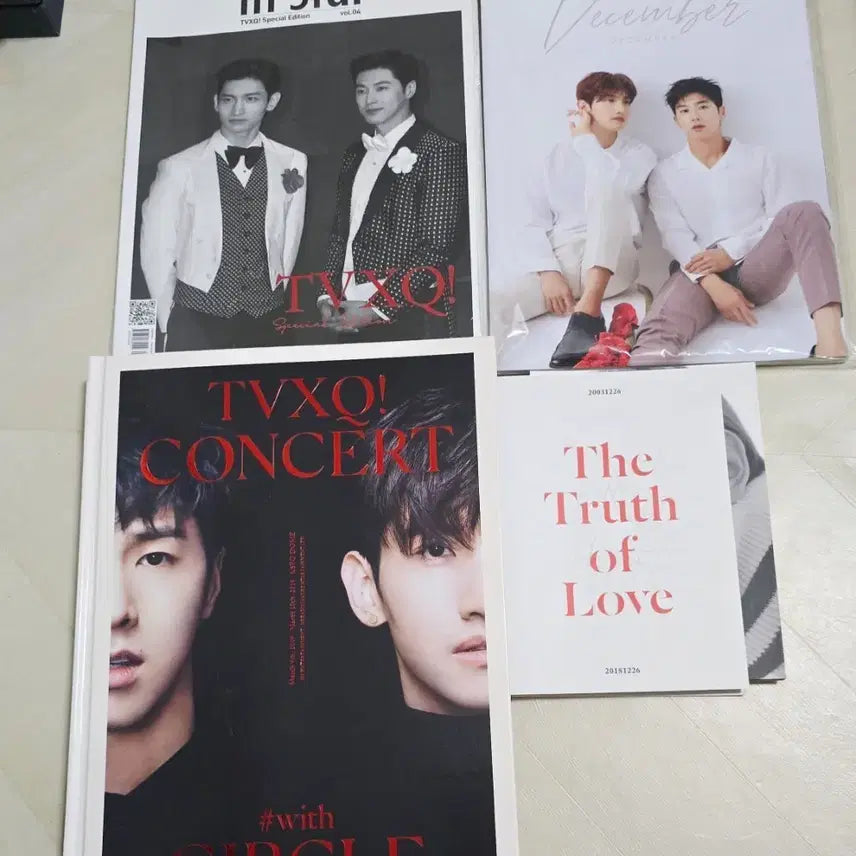 [BUNJANG] TVXQ! Circle Concert Photobook &amp; Bundle Set / 동방신기 써클콘 포토북 및 일괄
