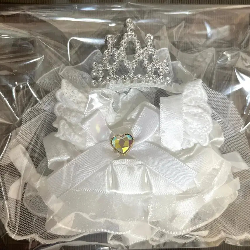 [BUNJANG] 15cm Doll Maid Dress &amp; Wedding Dress Bundle Set (Unsealed) / 인형옷 누이옷 15cm 메이드복 웨딩드레스 미개봉 일괄 솜깅 솜인형옷