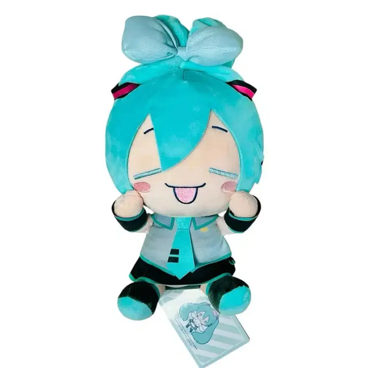 [BUNJANG] Hatsune Miku Cinnamoroll Collaboration Plush Doll (30cm) / [새상품] 30cm 하츠네 미쿠 시나모롤 콜라보 인형