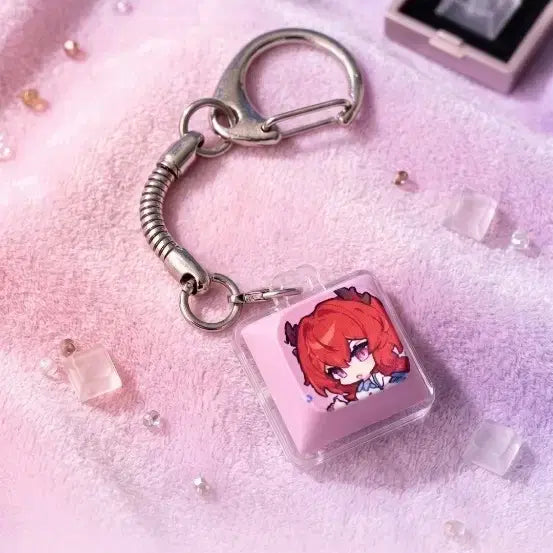 [BUNJANG] Arknights Endfield Levantine Keycap and Administrator ID Set / 명일방주 엔드필드 gs25 레바테인 키캡, 관리자증 판매